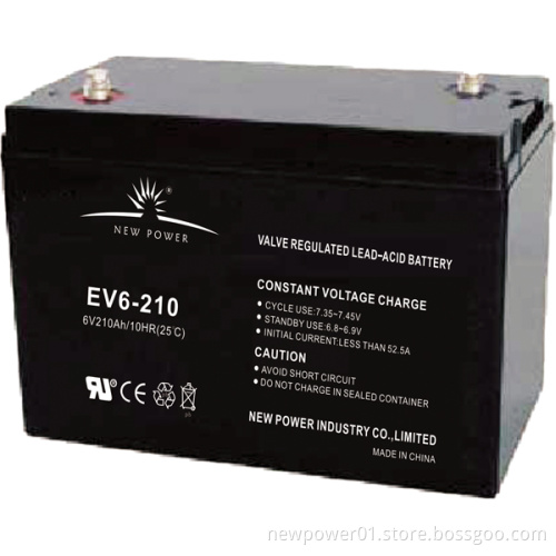Golf Cart Battery /Sealed Lead Acid Battery (EV6-210)